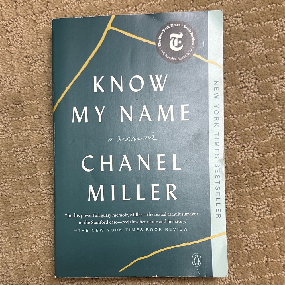 'Know My Name' Memoir - Green Cover